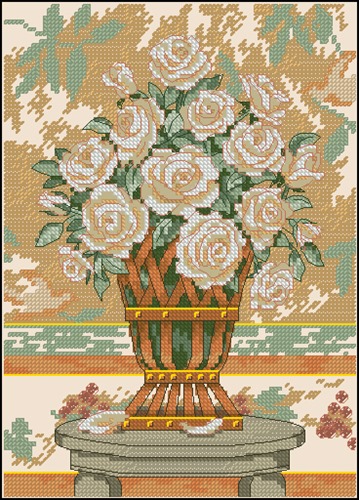 White Rose Still Life