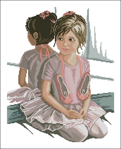 Two Little Ballerinas