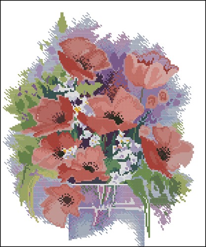 Watercolour Poppies