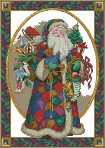Patchwork santa Patchwork santa