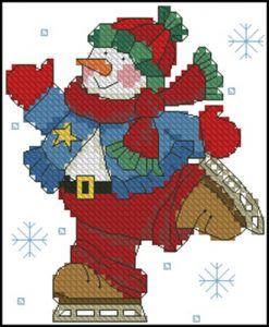 Holiday Treats Skating Snowman Holiday Treats Skating Snowman