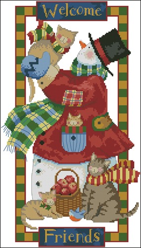 Frosty's welcome