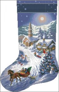Sleigh Ride at dusk Sleigh Ride at dusk