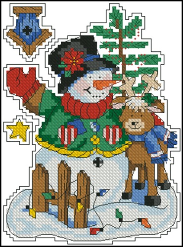 Snowman welcome