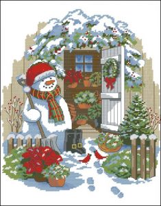 Garden Shed Snowman Garden Shed Snowman