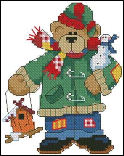 Holiday Treats Winter Bear