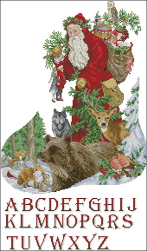 Santa Stocking ABC
