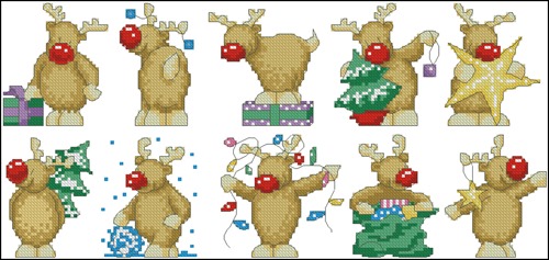 Christmas Moose