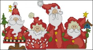 Four Santa Four Santa