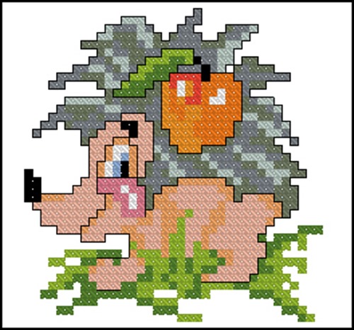 Cartoon Hedgehog
