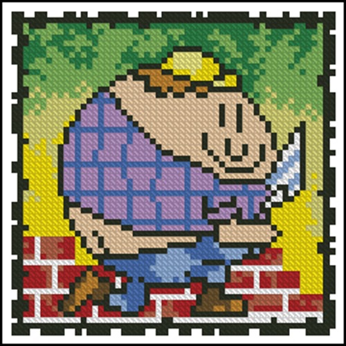 QOBY052 Barry the Bricklayer