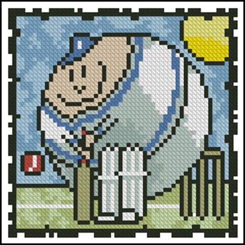 QSCH111 Chris the Cricketer