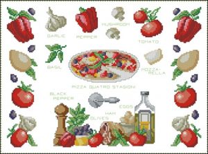 Кухонные мотивы для вышивки Кухонные мотивы для вышивки