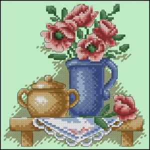 Цветы в кувшине (H-513) Цветы в кувшине (H-513)