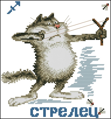 Стрелец, кошачий гороскоп