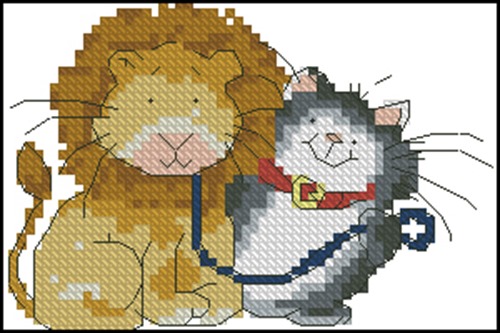 Кот - Лев