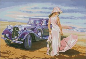 Vintage Car by the Sea Vintage Car by the Sea