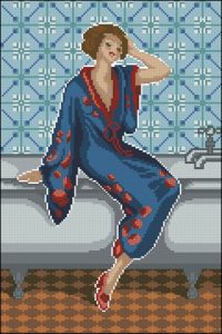 Lady in Blue Robe Lady in Blue Robe
