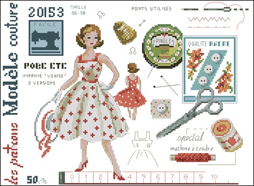 Vintage Seamstress and Sewing Notions