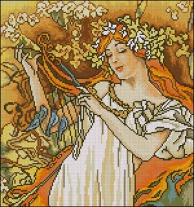 Autumn Melody, after A. Mucha Autumn Melody, after A. Mucha