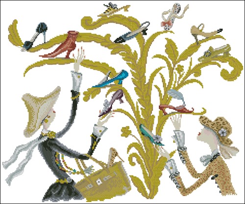 Ladies and the Shoe Tree