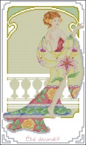 Decorative Summer Lady Decorative Summer Lady