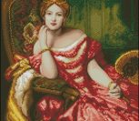 Wealthy Lady in Red Lady in Red