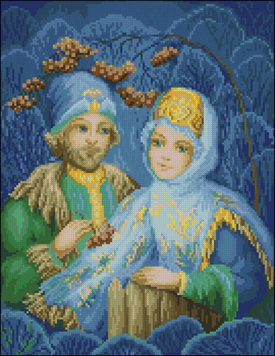 Russian Winter Couple