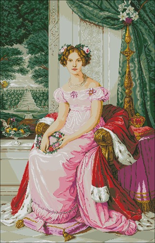 Young Duchess with Ermine Robe