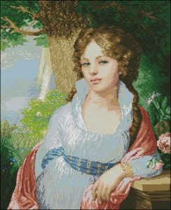 Borovikovsky. Portrait of M.I.Lopukhina Borovikovsky. Portrait of M.I.Lopukhina