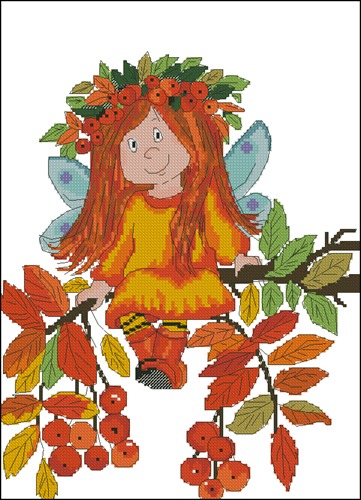 Autumn fairy
