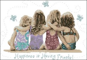 Happiness is having friends Happiness is having friends