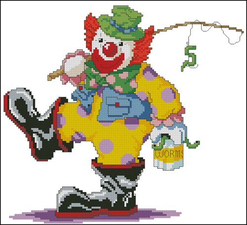 Fishing Clown