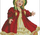Кукла в красном платье Кукла в красном платье