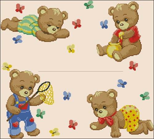Teddy Bears and Butterflies