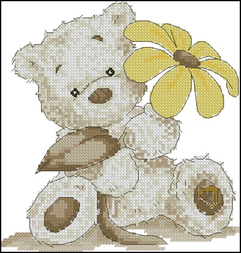 Lickle Teddy with Daisy