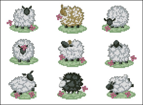 Nine Little Sheep