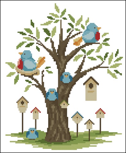 Birds in the Tree