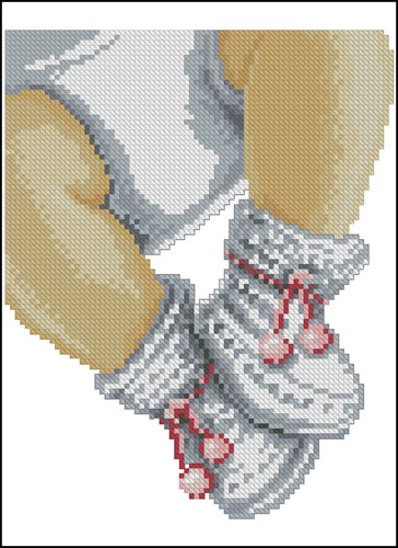 Baby Feet in Booties