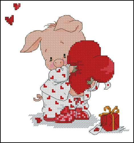 Piglet with a Big Heart