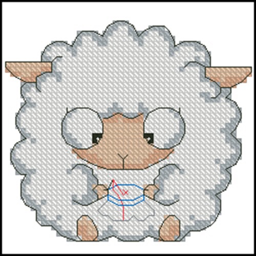 Embroidering Sheep