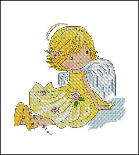 Little Angel Girl