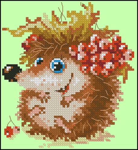 Autumn Hedgehog