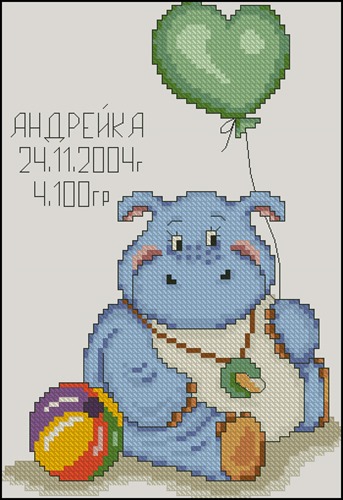 Little Blue Hippo