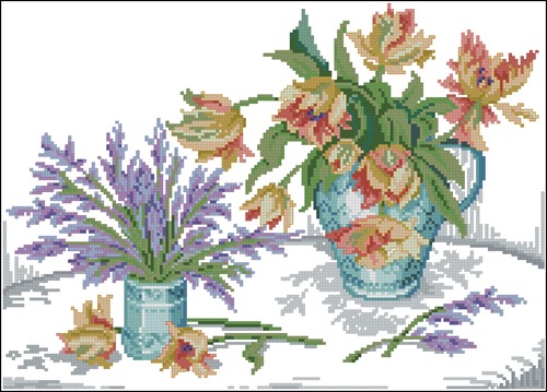 Cuadros Tulipanes