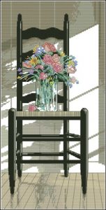 Chair with Flowers Chair with Flowers