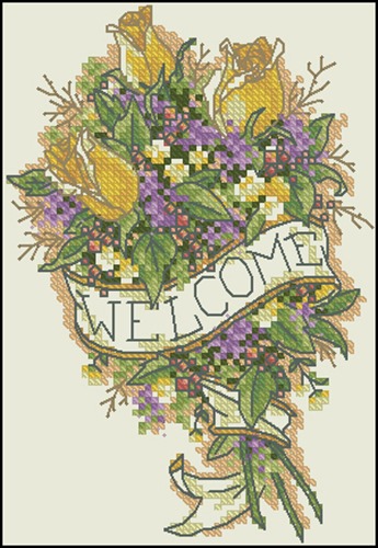 Yellow Rose Welcome