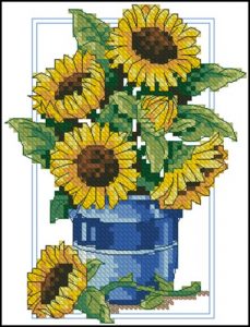 Gingham and Sunflowers Gingham and Sunflowers
