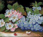 Lilacs and Apple Blossom Lilacs and Apple Blossom