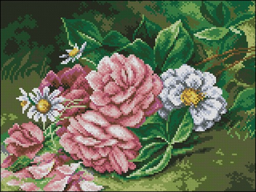 Roses in the Garden